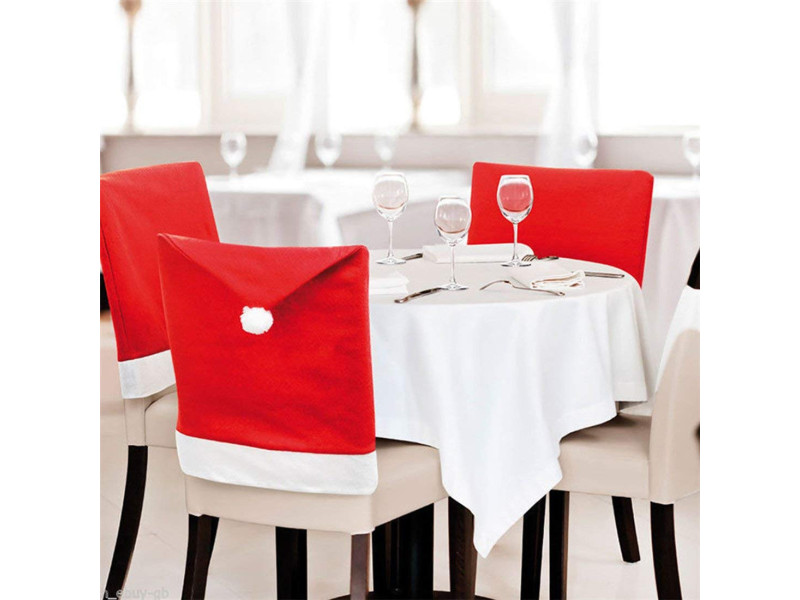 Coprisedia Natalizio (Bianco e Rosso)