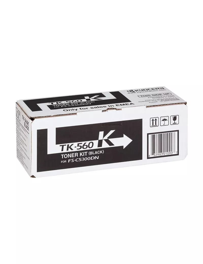 Toner Originale Kyocera TK-560K 1T02HN0EU0 (Nero 12000 pagine) Toner Originale Kyocera TK-560K 1T02HN0EU0 (Nero 12000 pagine)
