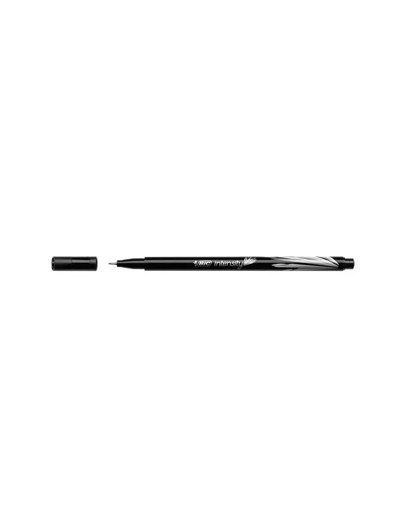 Fineliner Intensity Bic - 0,8 mm - 942069 (Nero Conf. 12) Fineliner Intensity Bic - 0,8 mm - 942069 (Nero Conf. 12)