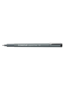 Fineliner Pigment Liner Staedtler - 1 mm - 308 12-9 (Nero)