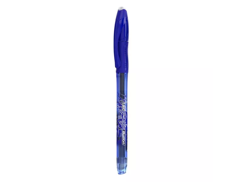 Penna Gel Cancellabile Gelocity Illusion Bic - 0,7 mm - 943440 (Blu Conf. 12)