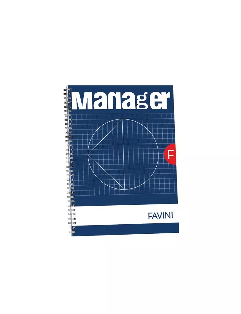 Blocco Spiralato Manager Favini - 23x29,7 cm - 10 mm - A293814 Blocco Spiralato Manager Favini - 23x29,7 cm - 10 mm - A293814