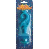 Candelina - Numero 2 (Azzurro)