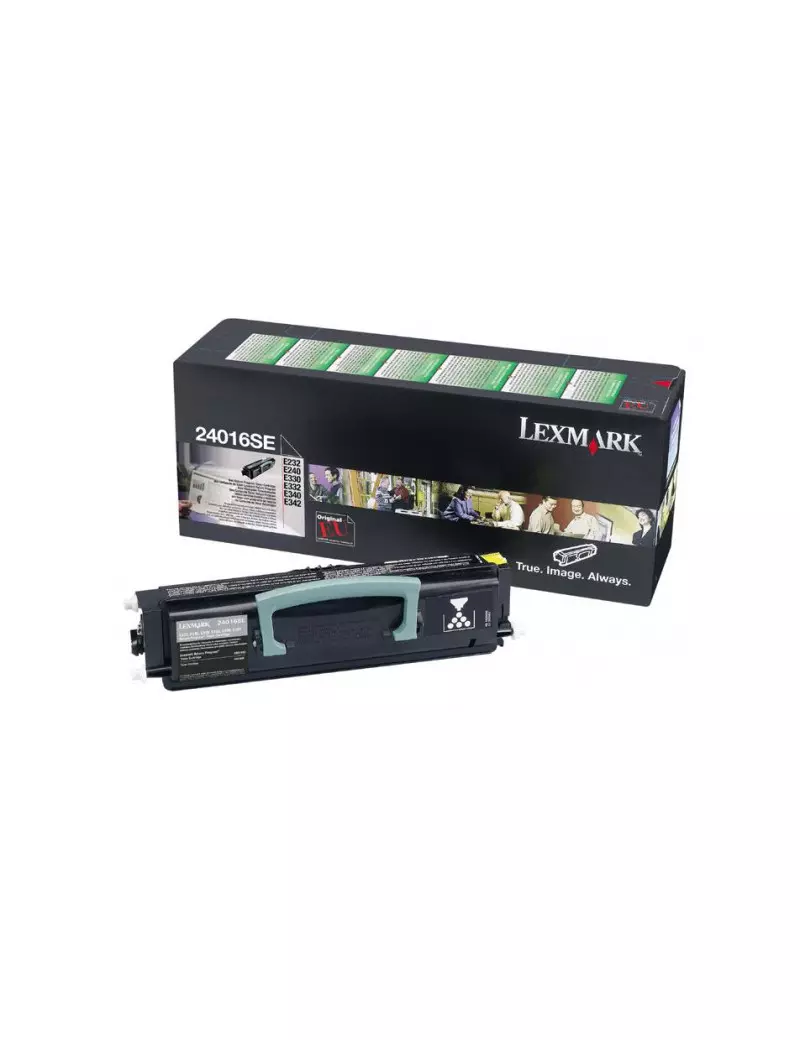 Toner Originale Lexmark 24016SE (Nero 2500 pagine) Toner Originale Lexmark 24016SE (Nero 2500 pagine)