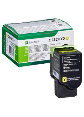 Toner Originale Lexmark C232HY0 (Giallo 2300 pagine)