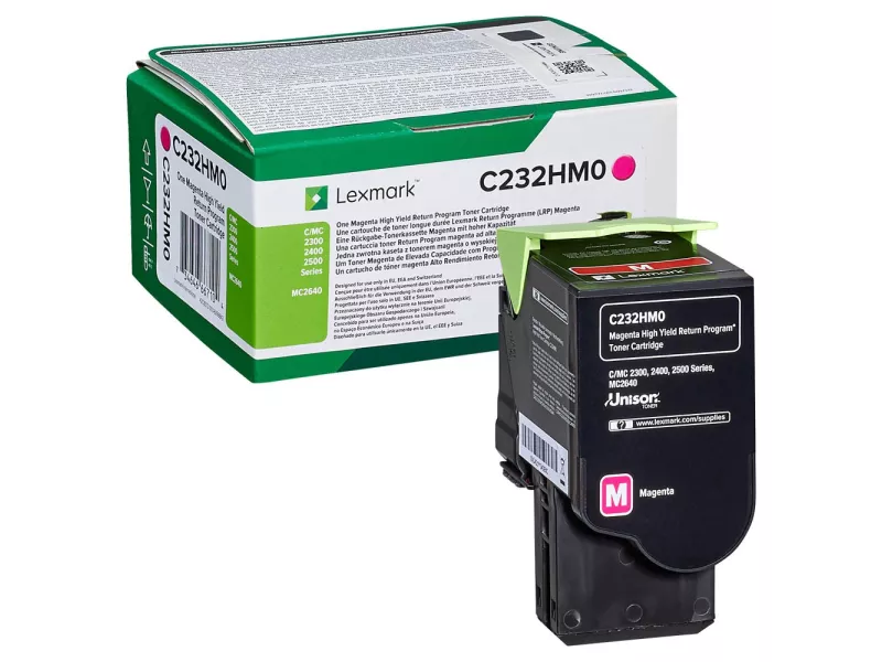Toner Originale Lexmark C232HM0 (Magenta 2300 pagine)