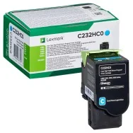 Toner Originale Lexmark C232HC0 (Ciano 2300 pagine)