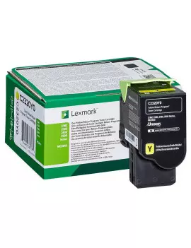 Toner Originale Lexmark C2320Y0 (Giallo 1000 pagine)