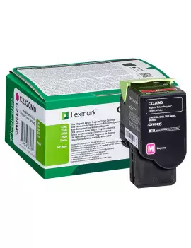 Toner Originale Lexmark C2320M0 (Magenta 1000 pagine)