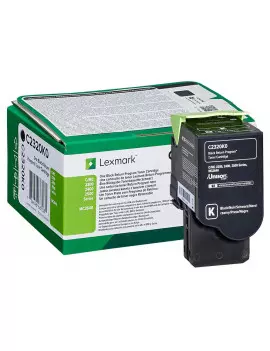 Toner Originale Lexmark C2320K0 (Nero 1000 pagine)