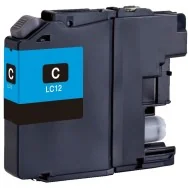 Cartuccia Compatibile Brother LC-12EC LC12EC (Ciano 1200 pagine)