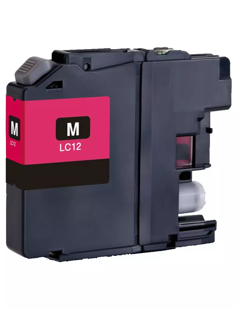 Cartuccia Compatibile Brother LC-12EM LC12EM (Magenta 1200 pagine)