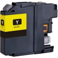 Cartuccia Compatibile Brother LC-12EY LC12EY (Giallo 1200 pagine)