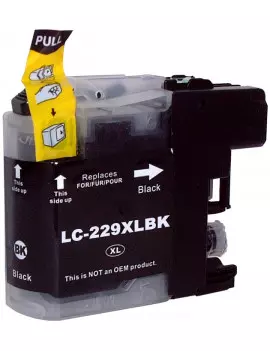 Cartuccia Compatibile Brother LC-229XLBK (Nero 2400 pagine)