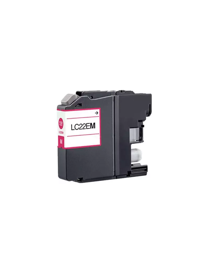 Cartuccia Compatibile Brother LC-22EM LC22EM (Magenta 1200 pagine)