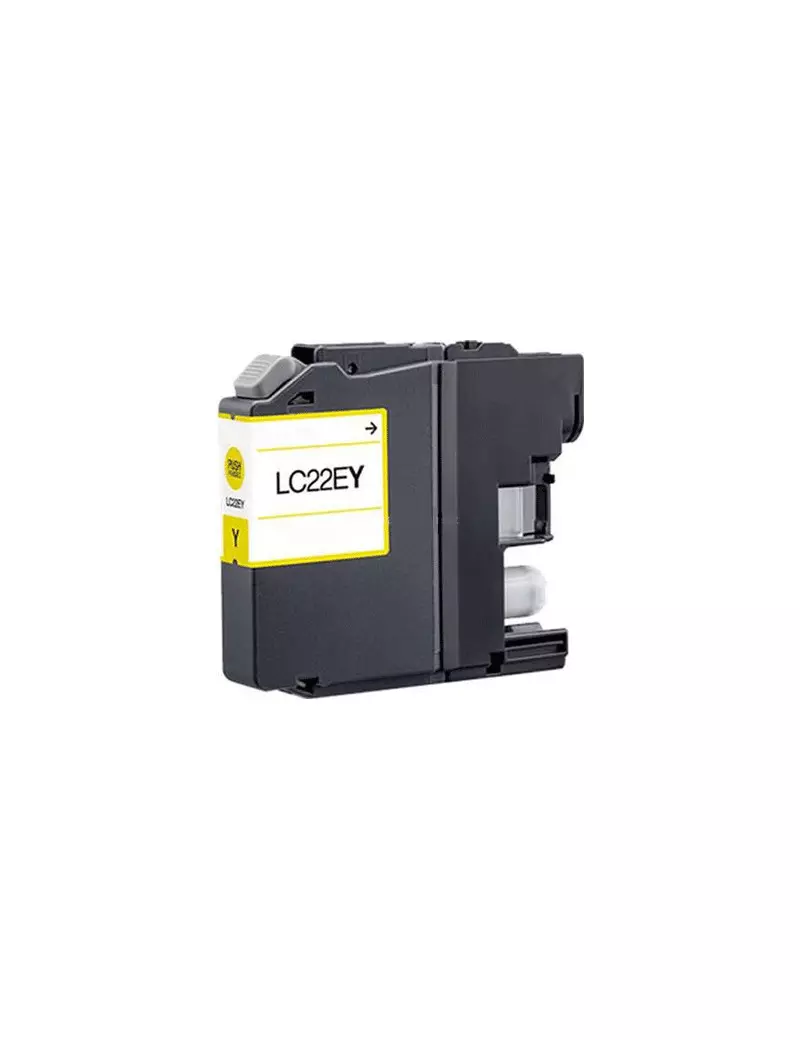 Cartuccia Compatibile Brother LC-22EY LC22EY (Giallo 1200 pagine) Cartuccia Compatibile Brother LC-22EY LC22EY (Giallo 1200 pagine)