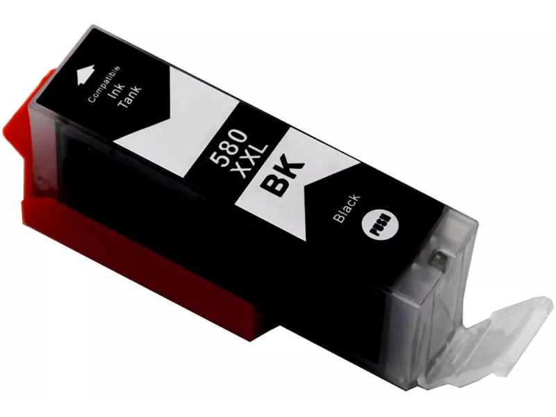 Cartuccia Compatibile Canon PGI-580pgbk XXL 1970C001 (Nero Foto 600 pagine)