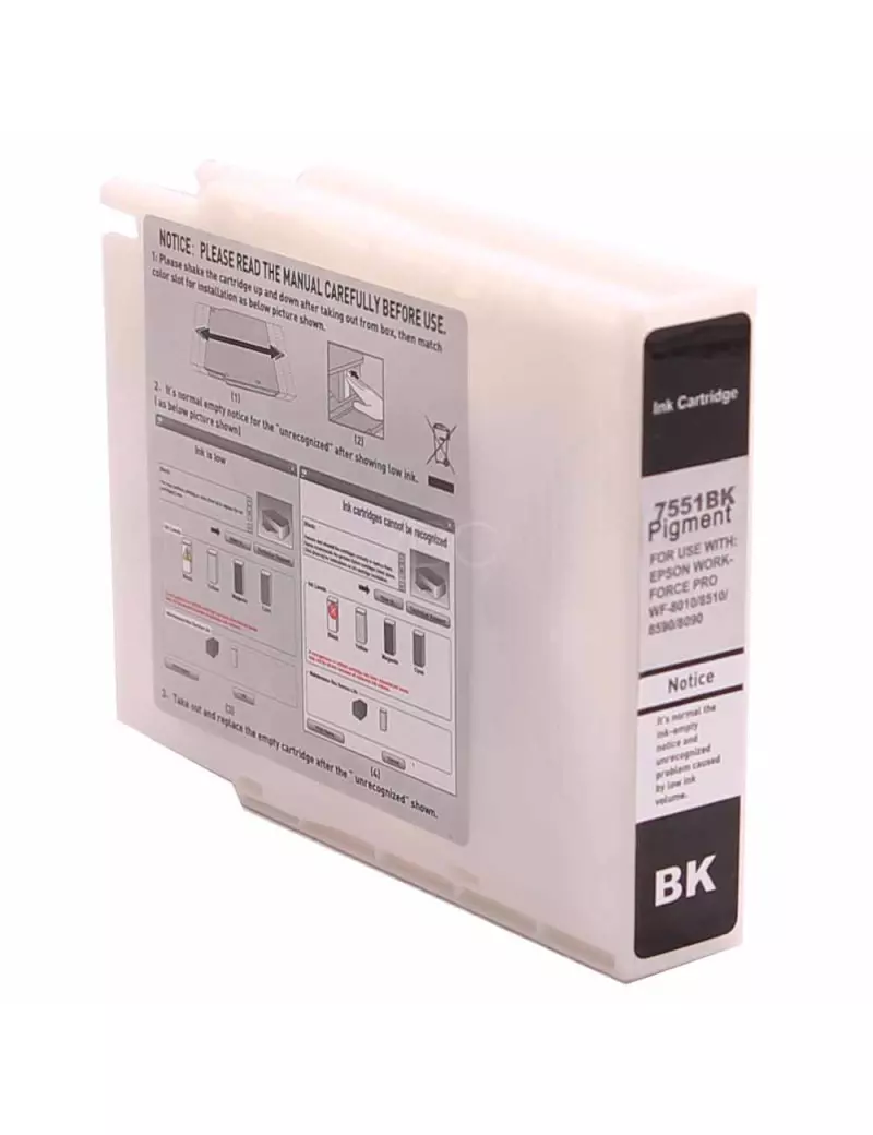 Cartuccia Compatibile Epson T755140 (Nero XL 5000 pagine) Cartuccia Compatibile Epson T755140 (Nero XL 5000 pagine)