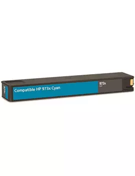 Cartuccia Compatibile HP F6T81A 973X (Ciano 7000 pagine)