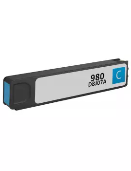 Cartuccia Compatibile HP D8J07A 980 (Ciano 6600 pagine)