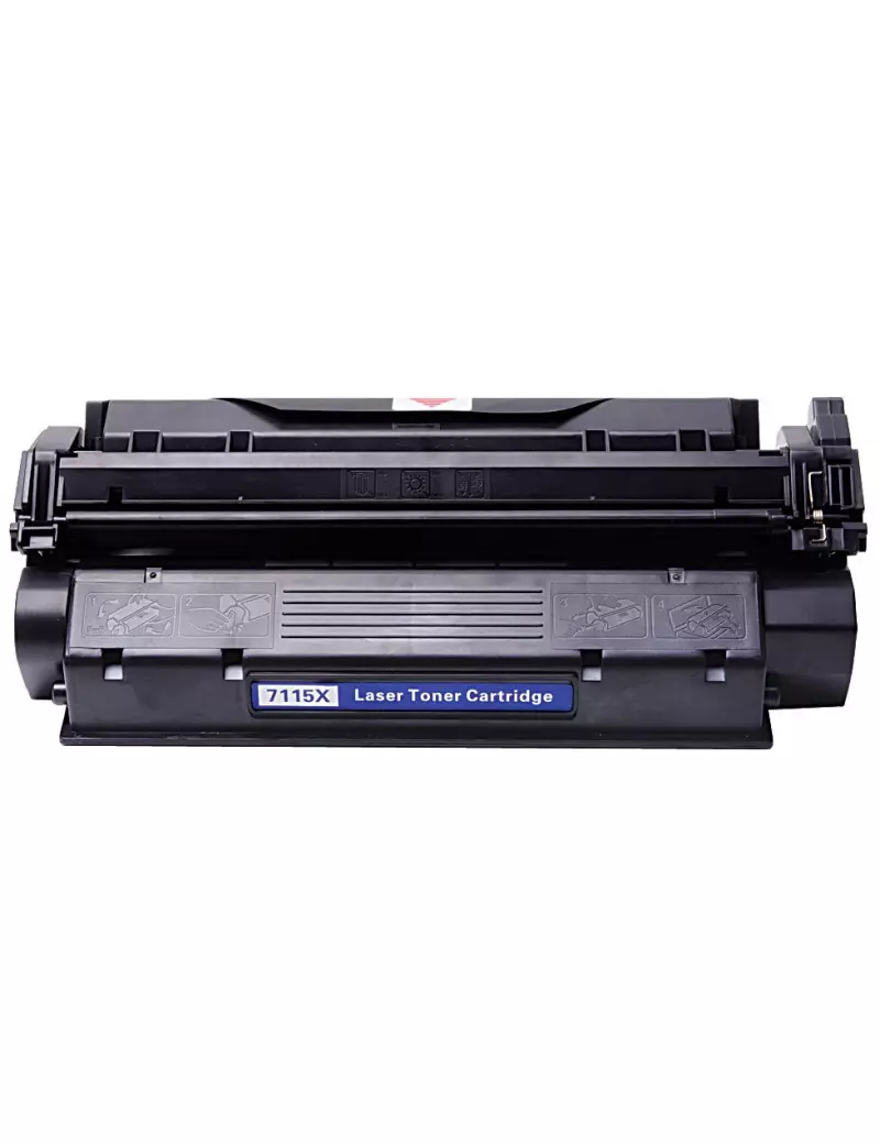 Toner Compatibile HP C7115X 15X (Nero 3500 pagine)