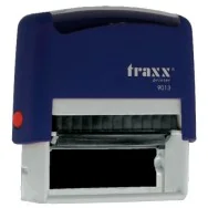 Timbro Autoinchiostrante 9013 Traxx - 22x58 mm - 6 Righe (Blu)