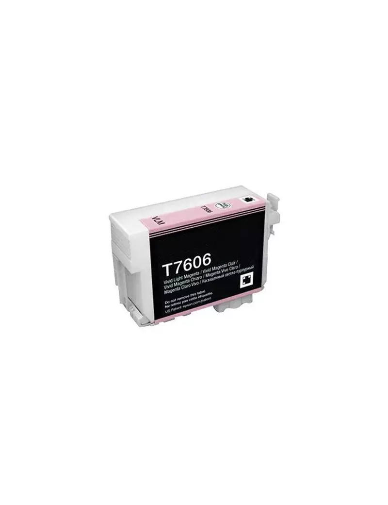 Cartuccia Compatibile Epson T760640 (Magenta Chiaro 2800 pagine) Cartuccia Compatibile Epson T760640 (Magenta Chiaro 2800 pagine)