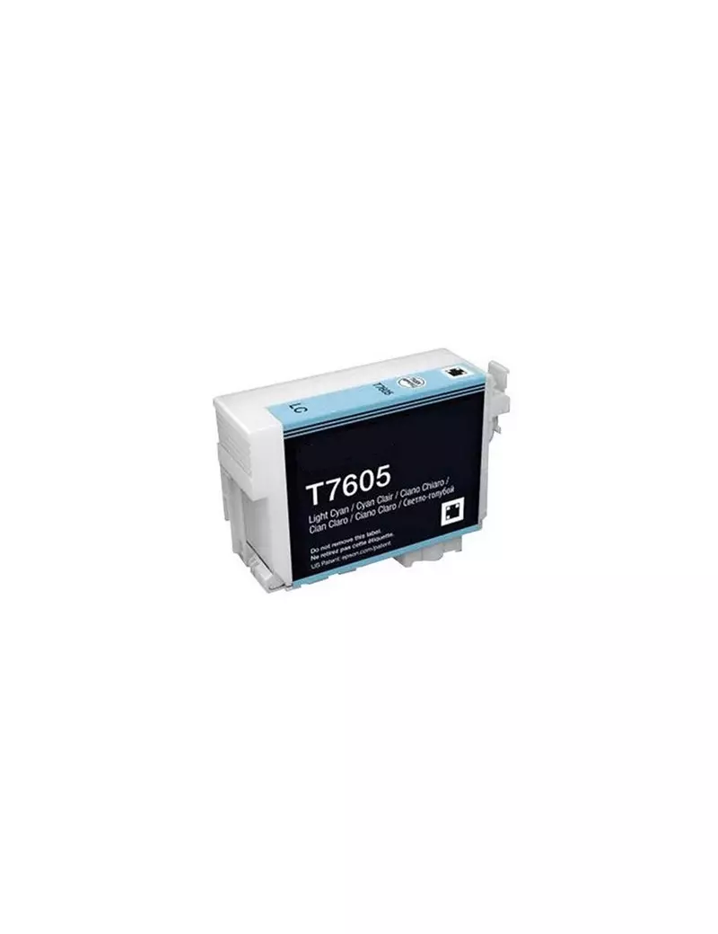 Cartuccia Compatibile Epson T760540 (Ciano Chiaro 2400 pagine) Cartuccia Compatibile Epson T760540 (Ciano Chiaro 2400 pagine)