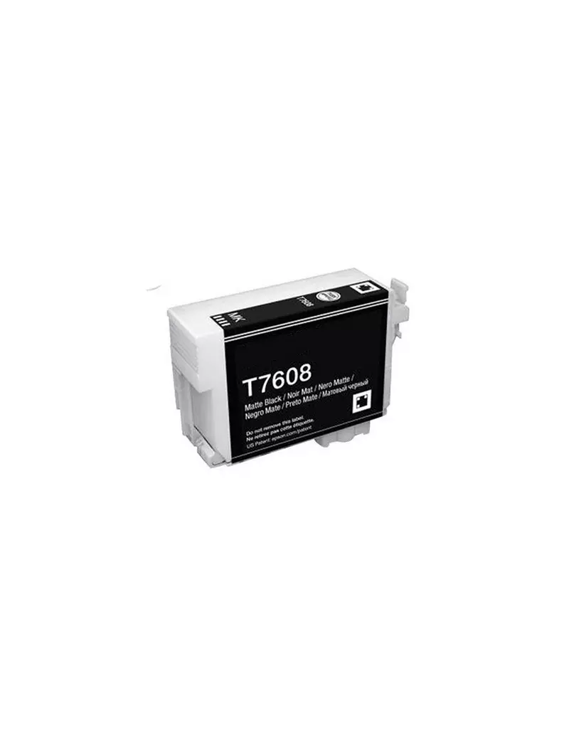 Cartuccia Compatibile Epson T760840 (Nero Opaco 1100 pagine) Cartuccia Compatibile Epson T760840 (Nero Opaco 1100 pagine)