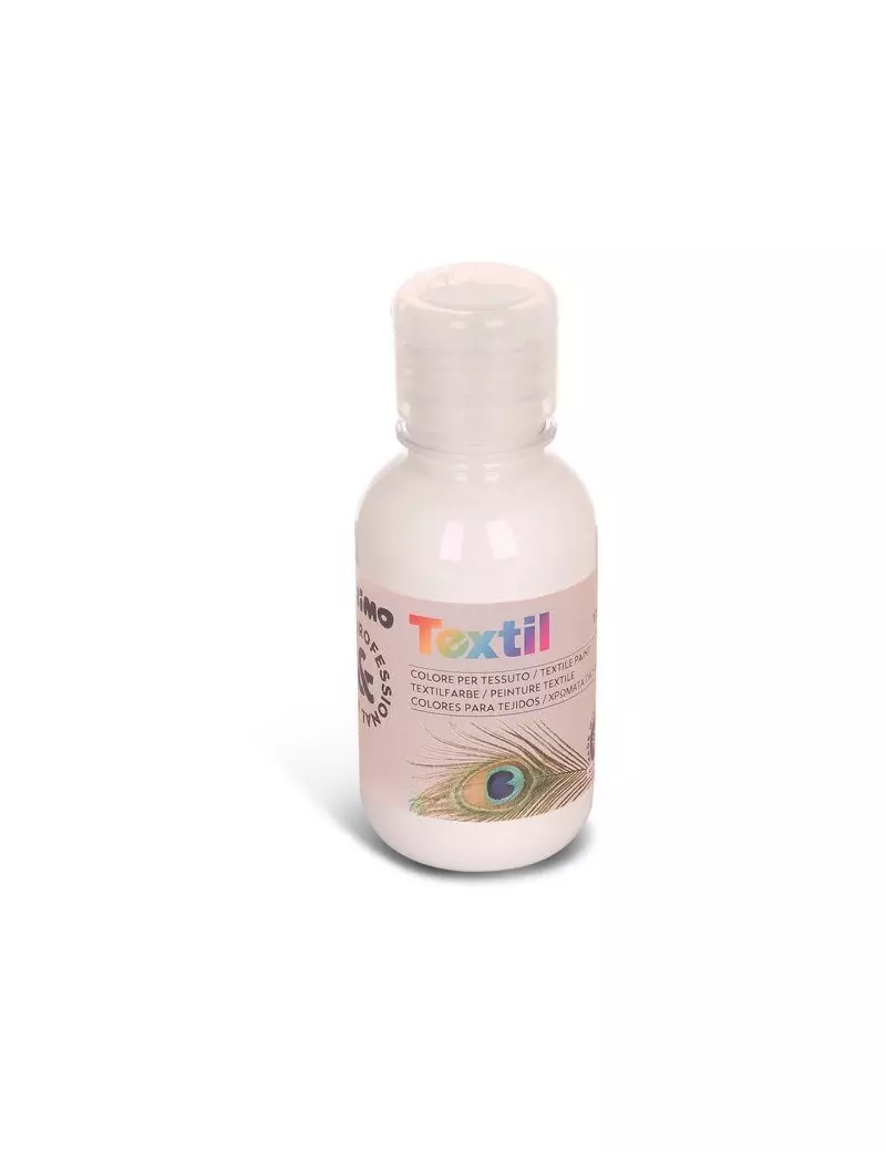 Colore ad Acqua per Tessuti Primo Morocolor - 125 ml - 410TX125100 (Bianco) Colore ad Acqua per Tessuti Primo Morocolor - 125 ml - 410TX125100 (Bianco)