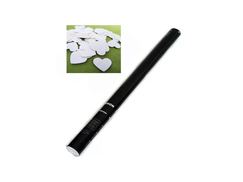 Sparacoriandoli - 60 cm - Cuori (Bianco)