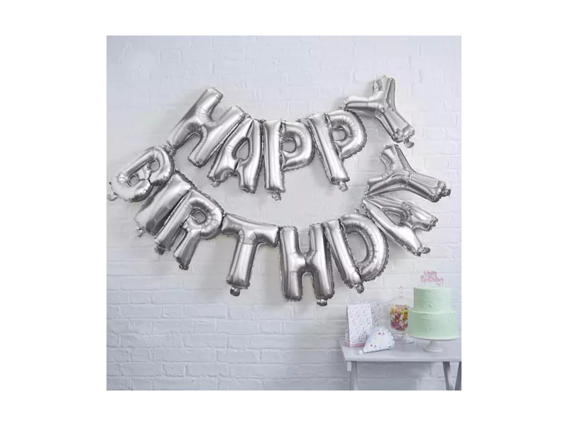Palloncino in Foil - Happy Birthday