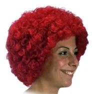 Parrucca Riccia (Rosso)