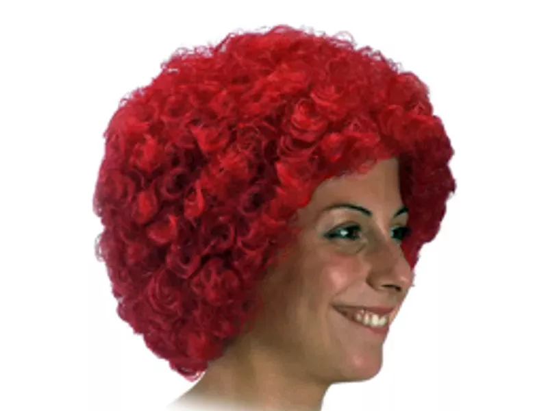 Parrucca Riccia (Rosso)