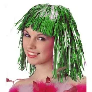Parrucca Metallizzata (Verde)