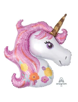 Palloncino Mylar Unicorno - 70 cm