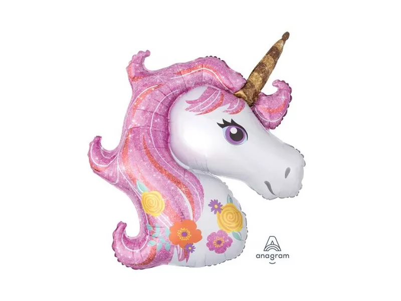Palloncino Mylar Unicorno - 70 cm