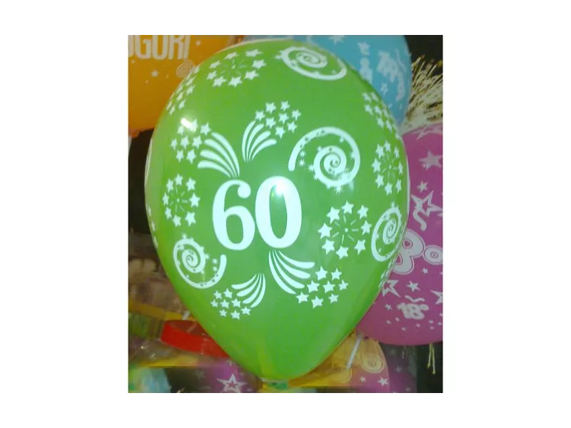Palloncino in Lattice - Numero 60