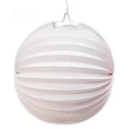 Lanterna in Carta Tonda (Bianco)