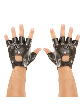 Guanti in Pelle con Chiodi