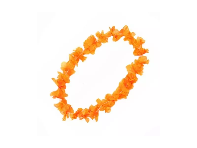 Collana Hawaii (Arancione)
