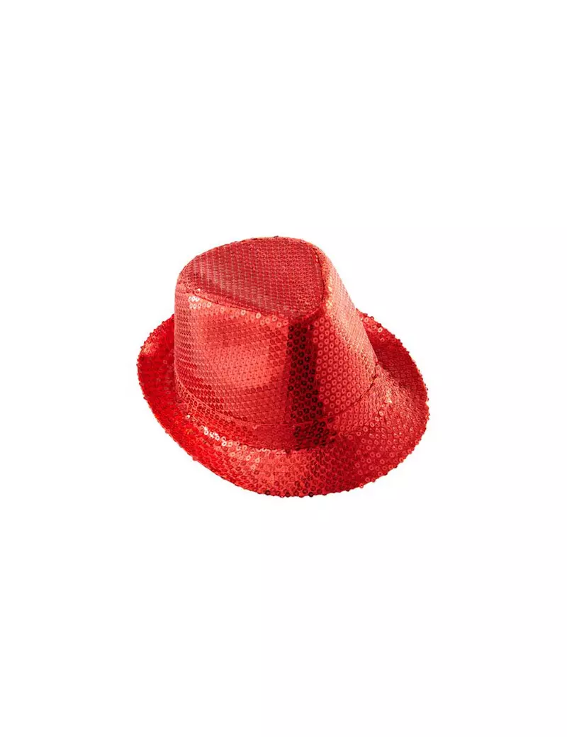 Cappello Paillettes (Rosso)