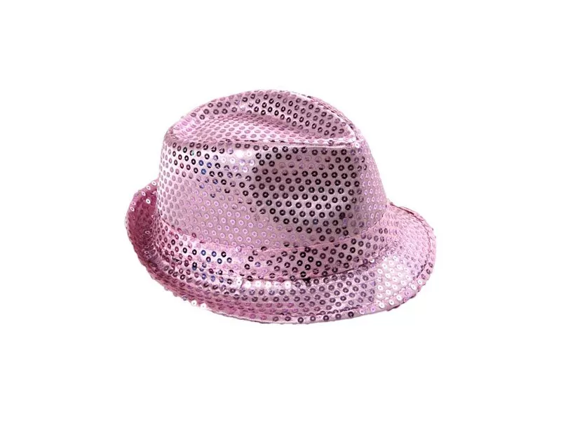 Cappello Paillettes (Rosa)