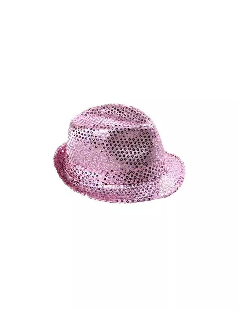 Cappello Paillettes (Rosa)