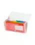 Classificatore Valigetta Crystal Exacompta - 7 Scomparti - 55398E (Cristallo Rigato)