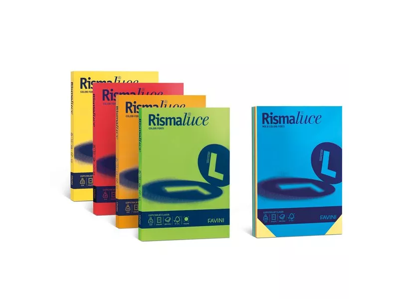 Carta Colorata Rismaluce Favini - A3 - 200 g - A67A133 (Nero Conf. 125)