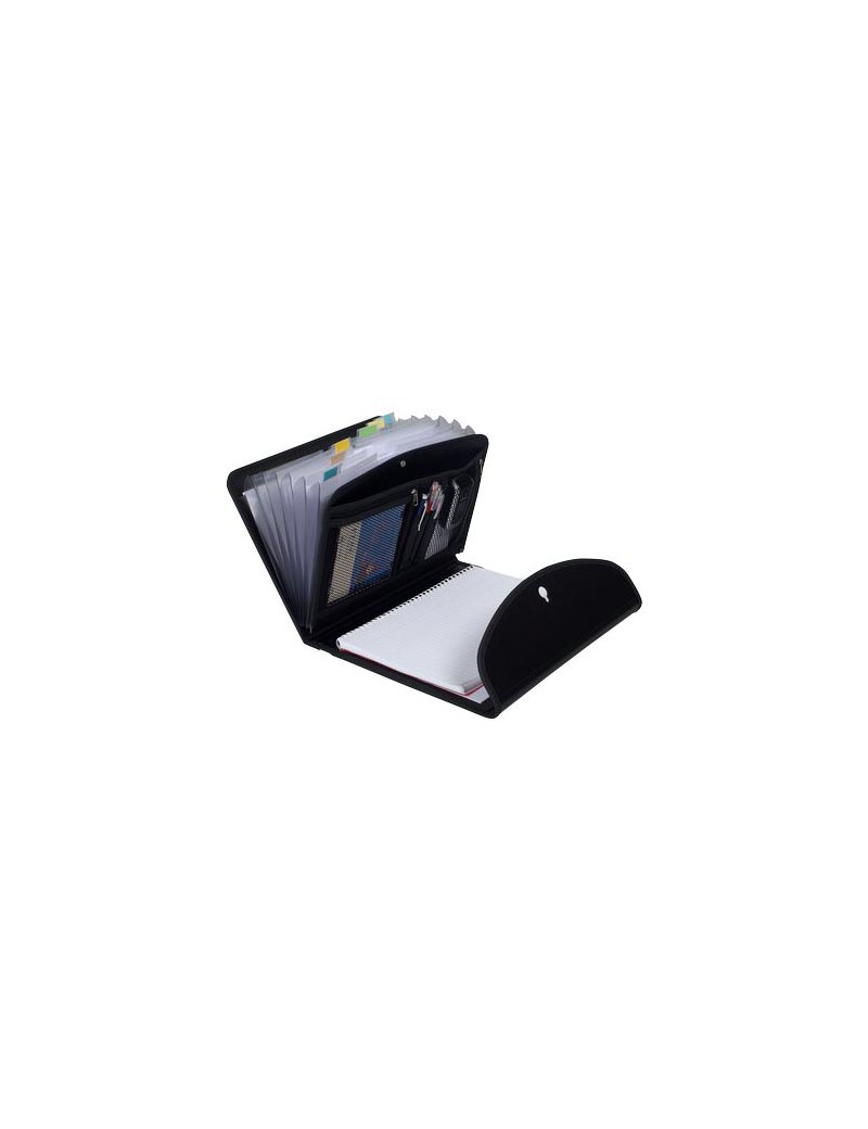 Cartella a Soffietto Conferenza Exafolio Exacompta - 25,5x33,5x4 cm - 55834E (Nero) Cartella a Soffietto Conferenza Exafolio Exacompta - 25,5x33,5x4 cm - 55834E (Nero)