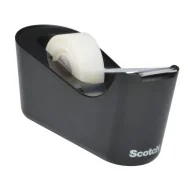Dispenser per Nastro Adesivo C18 Scotch + Nastro - C18-B (Nero)