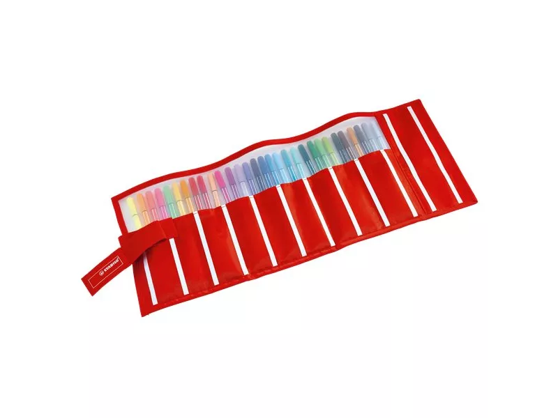 Rollset Pennarelli Pen 68 Stabilo - 6830-2 (Rosso e Bianco Conf. 30) Rollset Pennarelli Pen 68 Stabilo - 6830-2 (Rosso e Bianco Conf. 30)