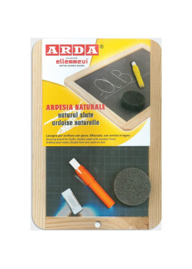 Lavagna in Ardesia Naturale Arda - 18x26 cm - 870CA
